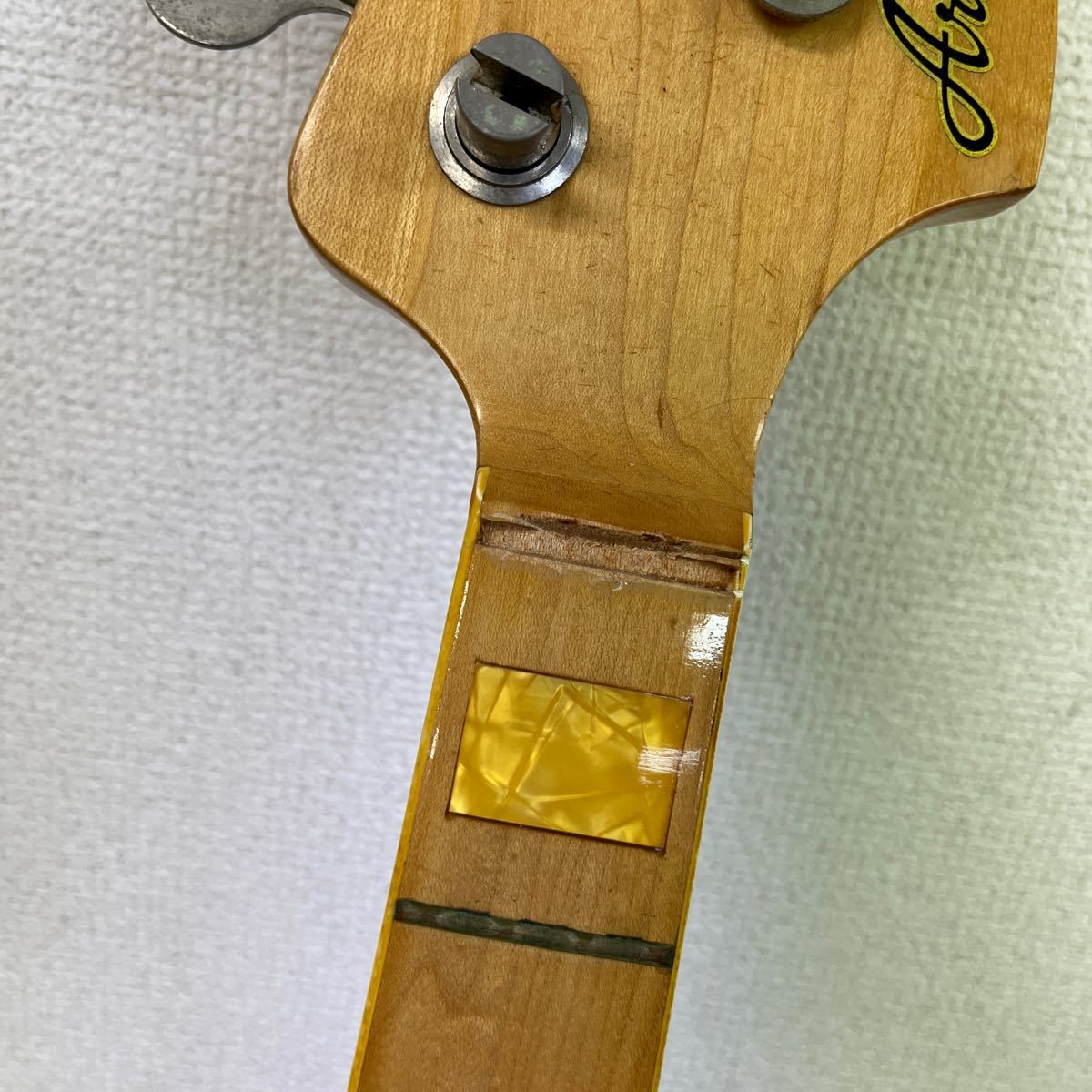 ♪Aria ProⅡ PRECISE BASS エレキベース ギター マツモク製 ジャンク_画像5