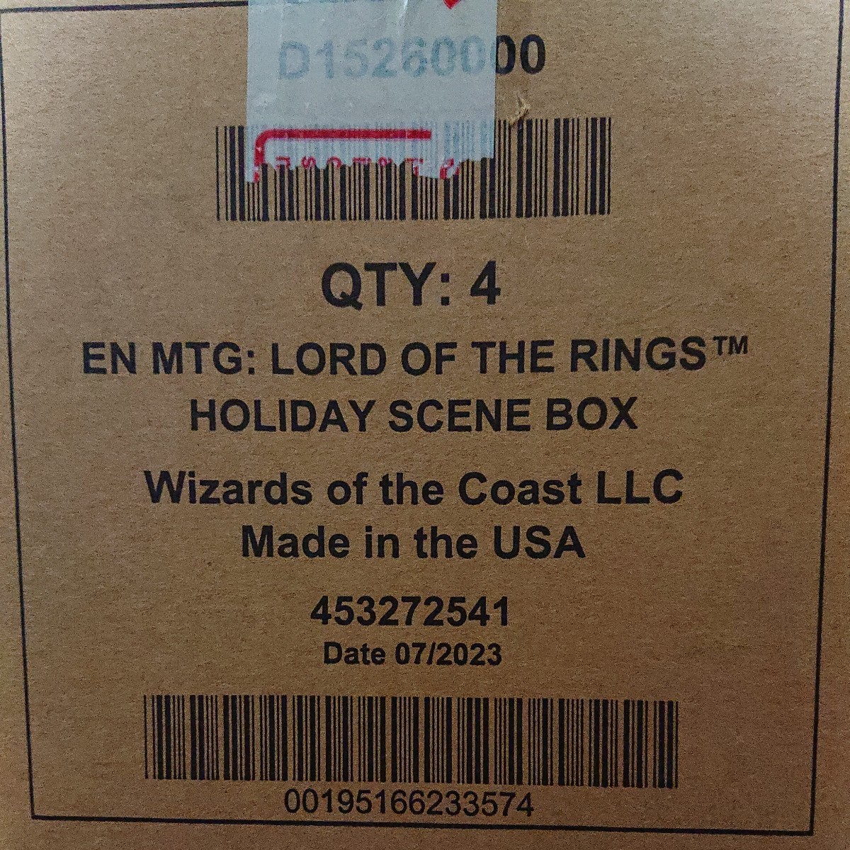 [ снижение цены ]MTG кольцо история scene box Hori te- Release средний . страна. ..The Lord of the Rings: Tales of Middle-earth Scene Box новый товар 