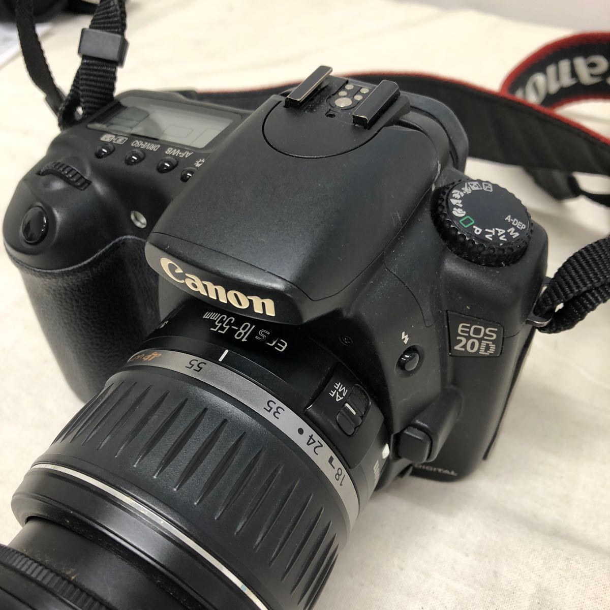 【中古ジャンク品-7】Canon EOS 20Dデジタル一眼レフカメラとSONY Cyber shotの2点_画像3