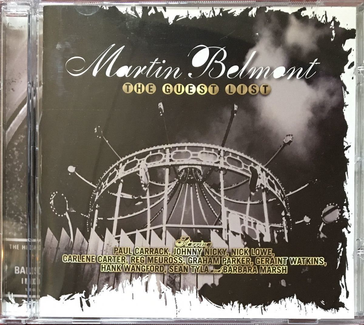 Martin Belmont[The Guest List](2009)パブロック/英国スワンプ/Nick Lowe/Carlene Carter/Graham Parker/Geraint Watkins/Ducks Deluxe_画像1