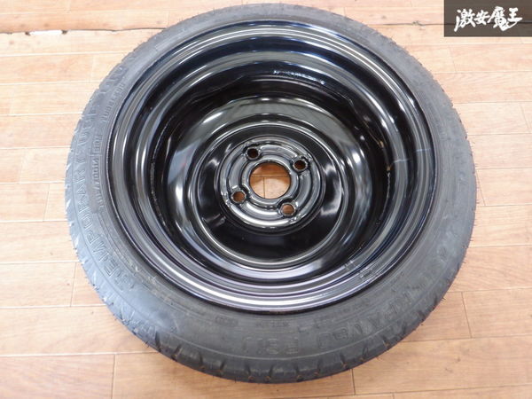 ホンダ純正 TOPY 14インチ 4T PCD100 4穴 1本 T115/70D14 テンパータイヤ スペアタイヤ ホイール ★ 棚1F11_画像5