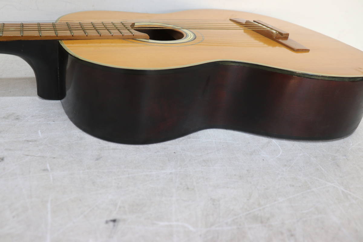 Y18/253 ハードケース付 YAMAHA ヤマハ ダイナミックギター Dynamic Guitar No.20 クラシックギター 現状品_画像5