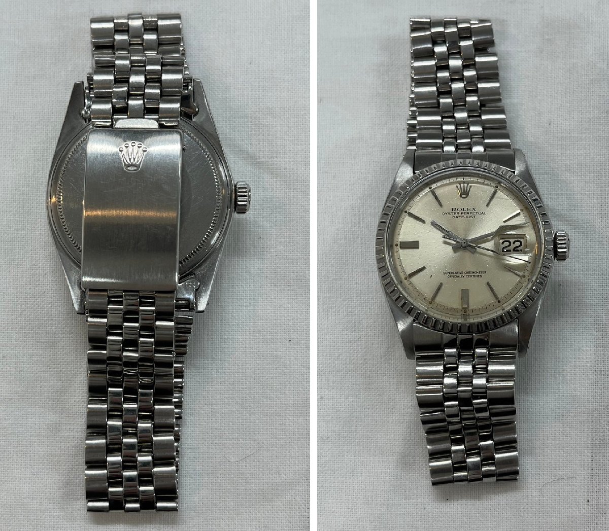 【稼働品】ROLEX DATEJUST ロレックス デイトジャスト オイスター パーペチュアル メンズ 自動巻き 腕時計 中古品 RA-11_画像5