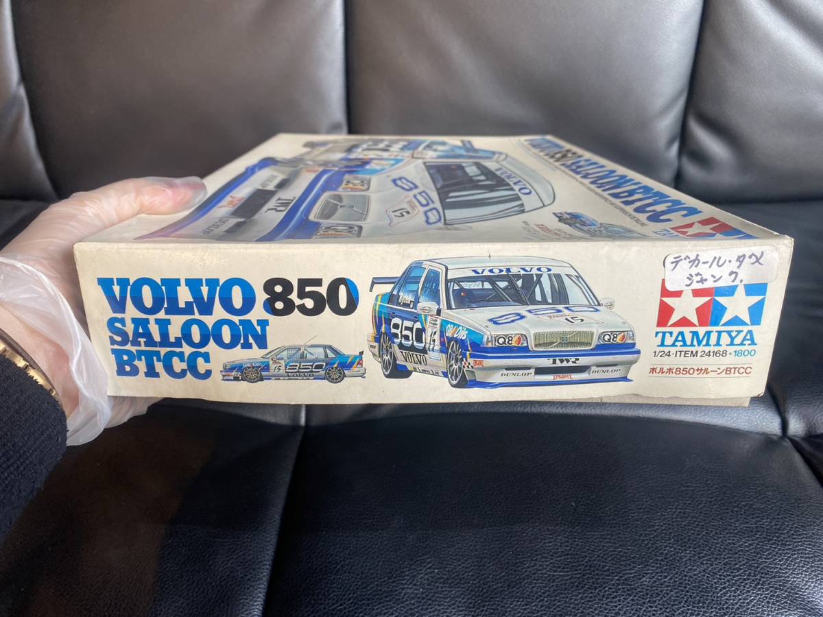 【当時物・未組立】TAMIYA　VOLVO　850　SALOON　BTCC　ボルボ850サルーン　1/24スケール　プラモデル　 No.741_画像4