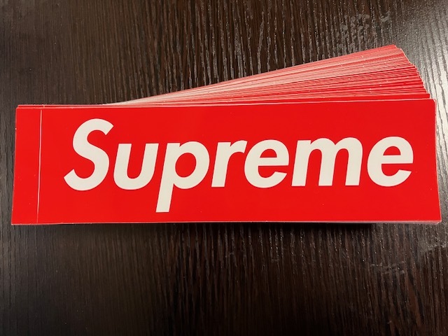 Supreme Box Logo Sticker ボックスロゴ ステッカー ノベルティ 100枚_画像1