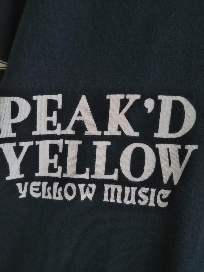 PEAK’D YELLOW ピークドイエロー 花魁 ロック Ｔシャツ　3503_画像9
