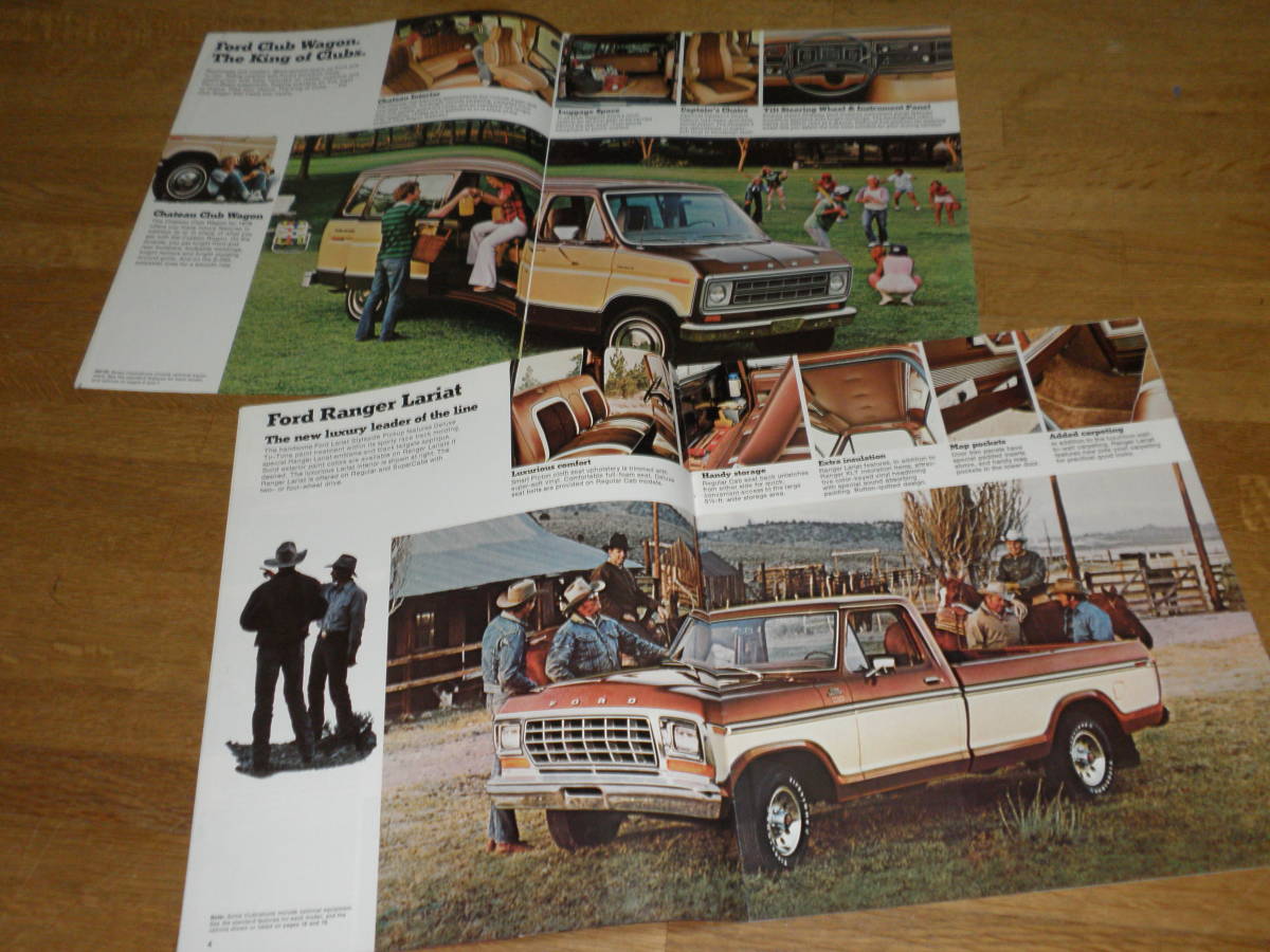 1978年　フォード　クラブワゴン/ピックアップ　2点_画像2