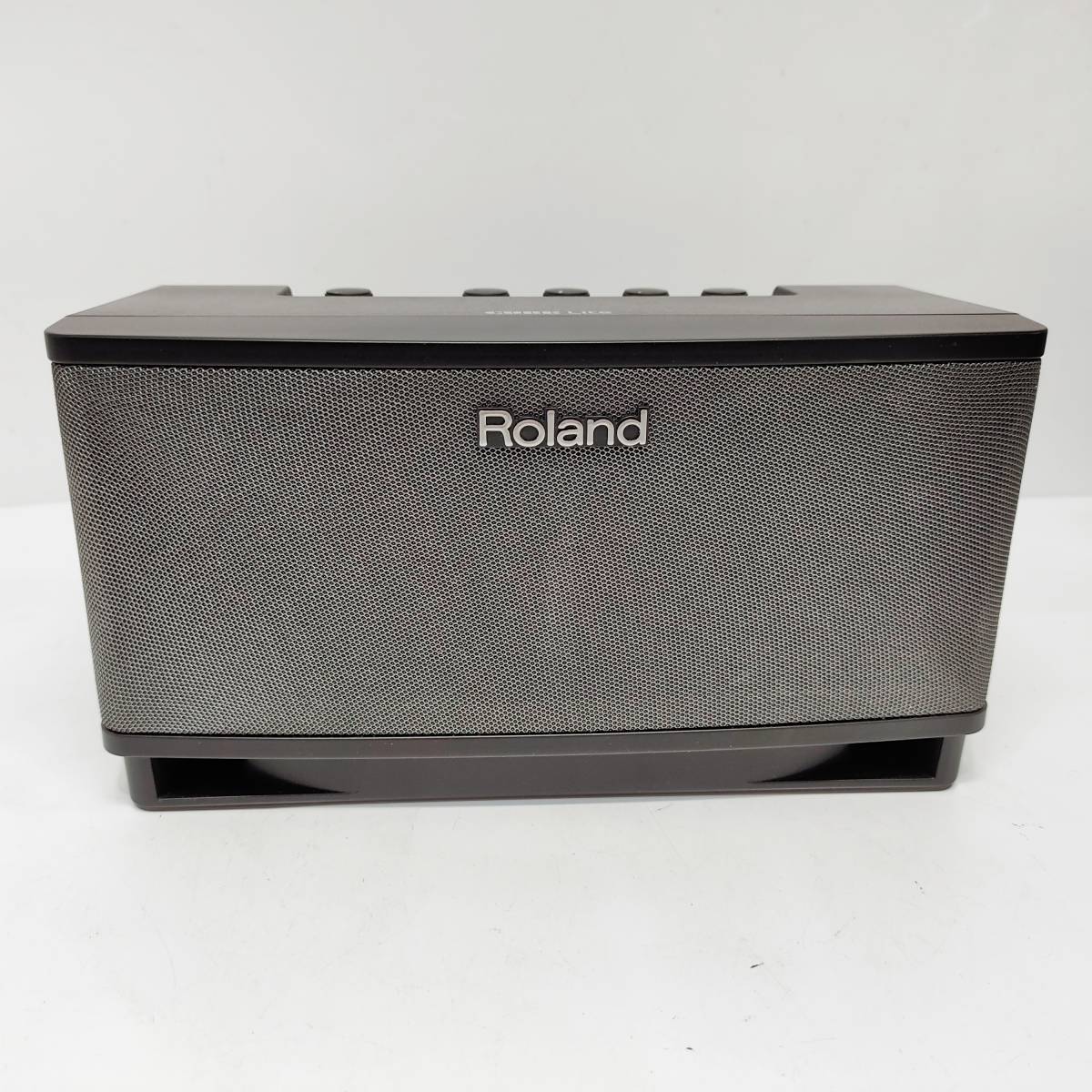 ●ローランド CUBE Lite ギターアンプ Roland ブラック キューブライト ステレオモニター スピーカー オーディオ 音響機材 M1301_画像1
