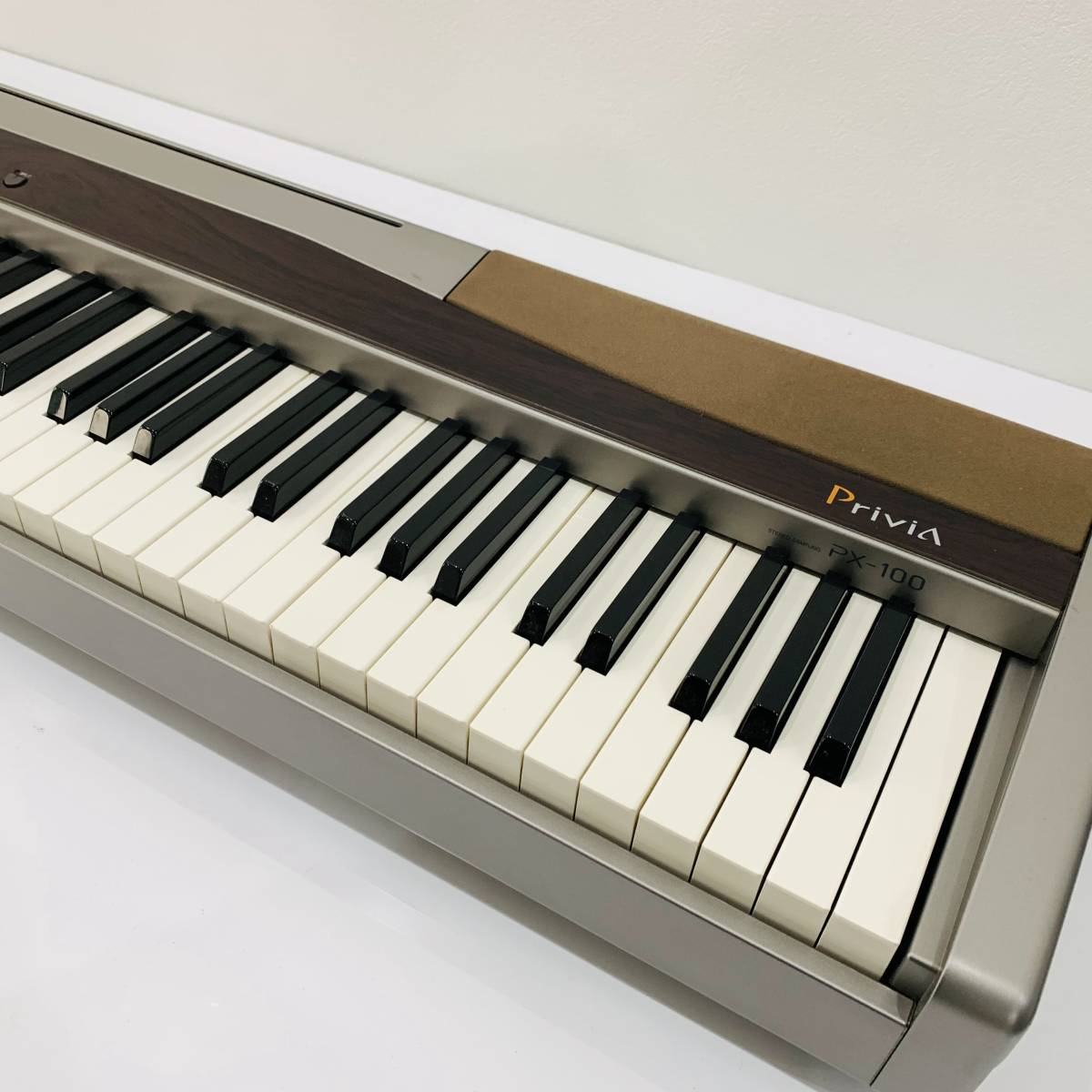 ●動作品 カシオ PX-100 電子ピアノ CASIO スタンド ACアダプター付き デジタルピアノ プリヴィア Privia 音楽 演奏 B796の画像5