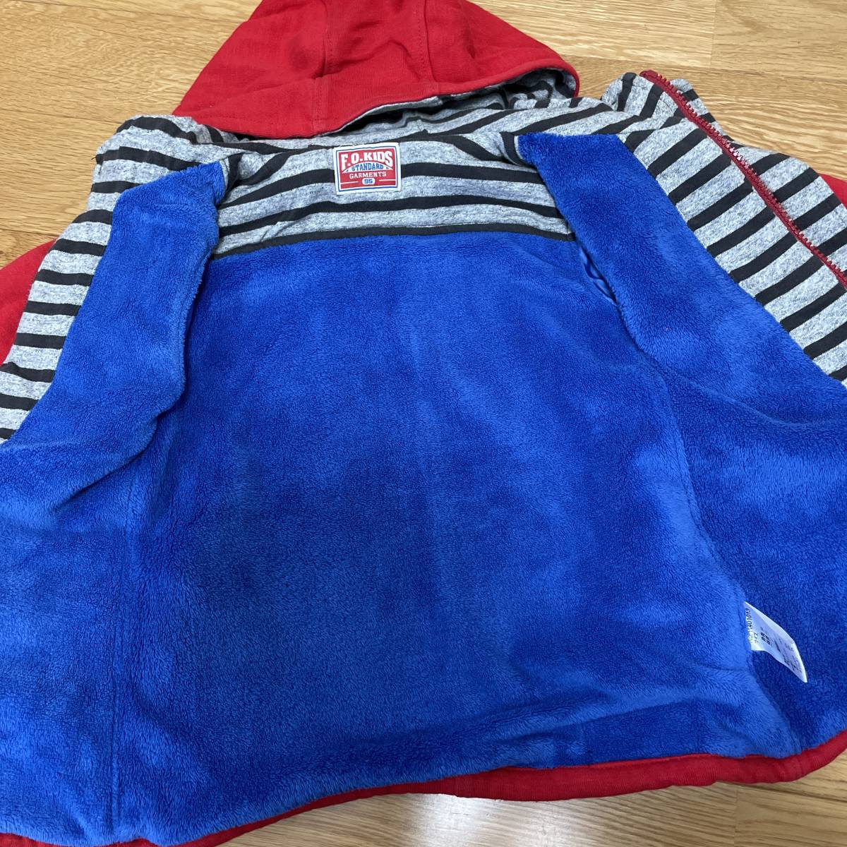 F.O KIDS エフオーキッズ　ベビー　裏フリース　ダッフルコート　95_画像4