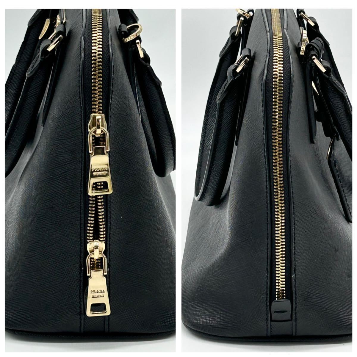 1円○極美品○PRADA プラダ 2way ドーム型 ハンドバッグ 1円○極美品○PRADA プラダ 2way ドーム型 ハンドバッグ