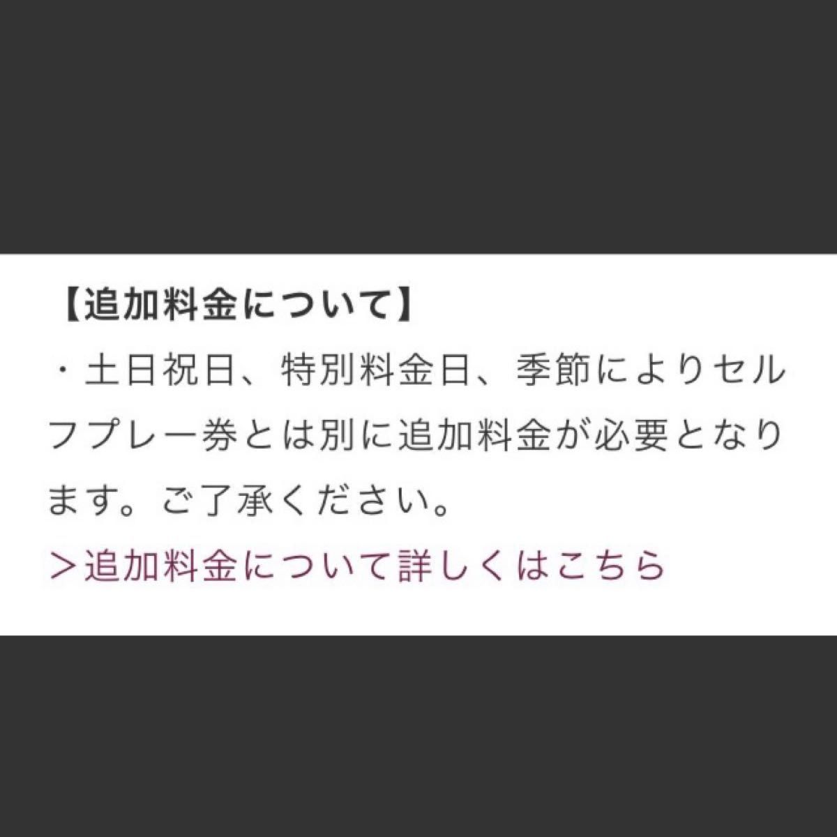 シャトレーゼ ゴルフ場 1組4名様 セルフプレー券|Yahoo!フリマ(旧PayPayフリマ)