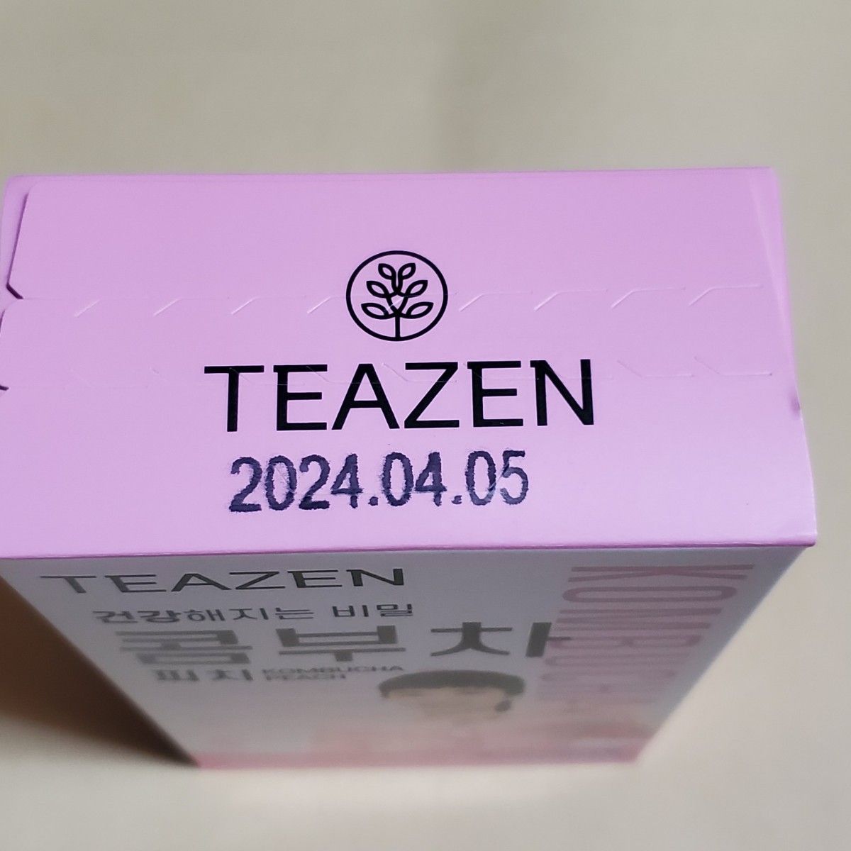TEAZEN ティーゼン コンブチャ ピーチ(桃) 味 5g ×80