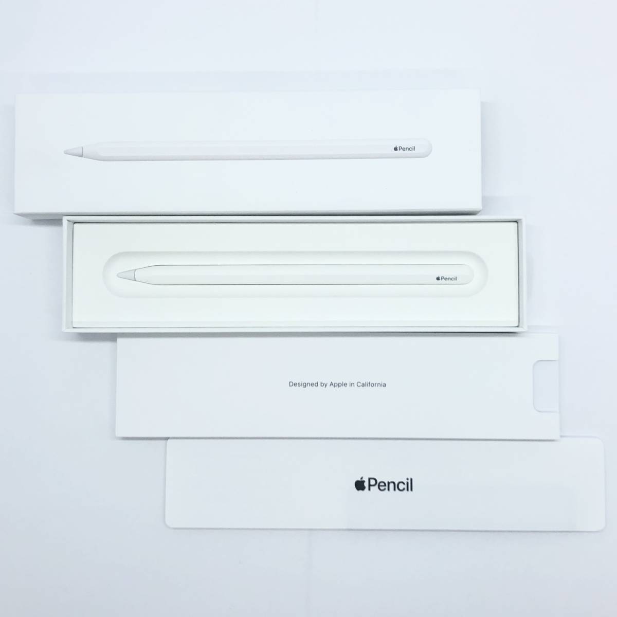 未使用 Apple Pencil 第2世代 ホワイト MU8F2J/A A2501 003-180205 アップルペンシル 2nd generation #8176_画像1