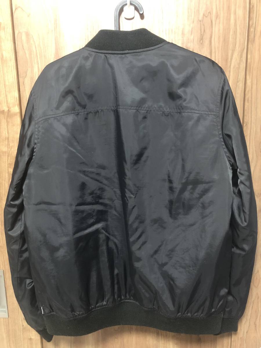 [中古] シュプリーム SUPREME 13SS　Crosses Reversible Bomber Jacket キルティングジャケット クロス柄　十字架　ブラック Black_画像3