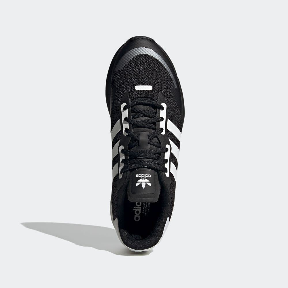 25.5cm 新品 adidas Originals ZX 1K BOOST アディダスオリジナルス ゼットエックス ブースト クッション メンズスニーカー 黒 ブラック 白_画像6