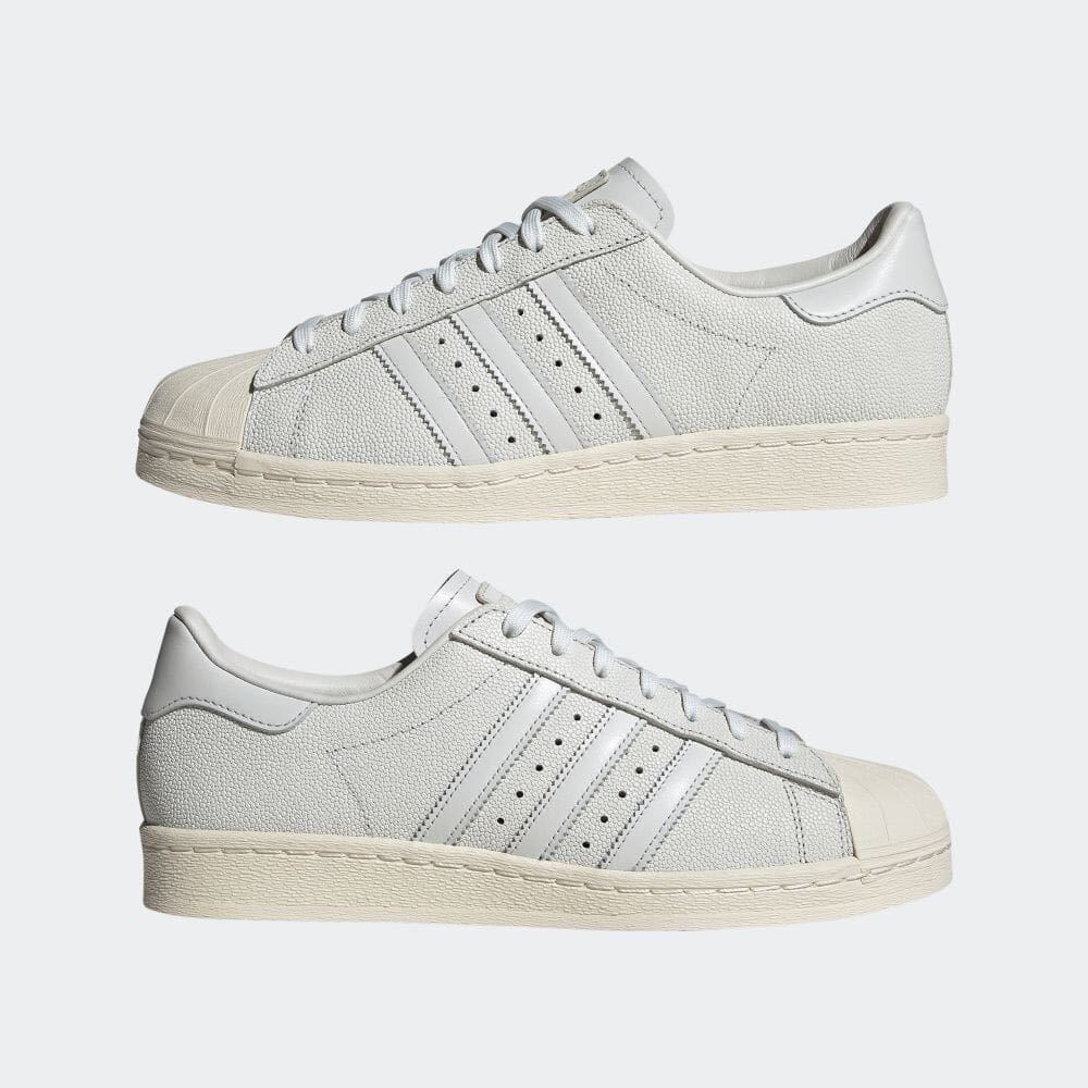 19,800円! 27.5cm 新品 adidas Originals SUPERSTAR 82 スーパースター 高級モデル 天然皮革 SS SST 復刻 白 ホワイト レザー スニーカー_画像8