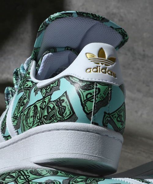 19,800円! 26.0cm 新品 adidas originals JEREMY SCOTT MONEY SUPERSTAR ジェレミースコット マネー JS SST SS スーパースター スニーカー_画像4