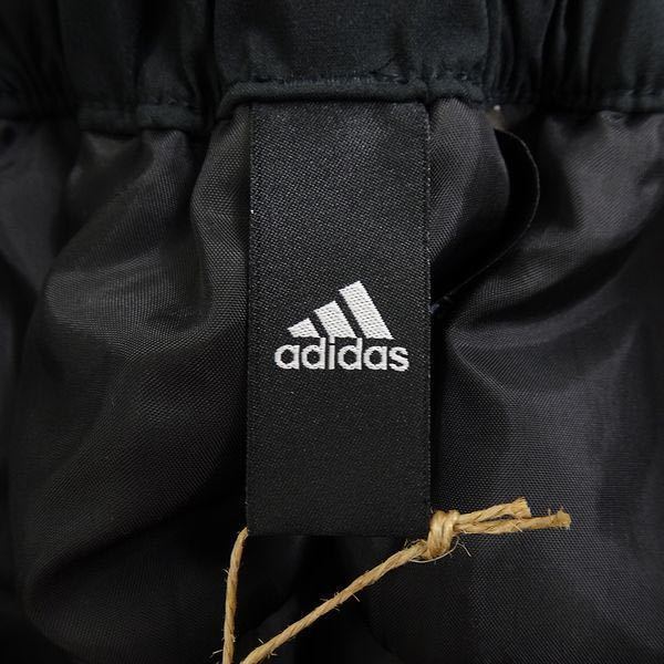 10,439円! XLサイズ 新品 adidas 中綿 ウォームパンツ ウーブンパンツ ウィンドパンツ ナイロン トラックパンツ 撥水 保温 防風 黒 O 733_画像6