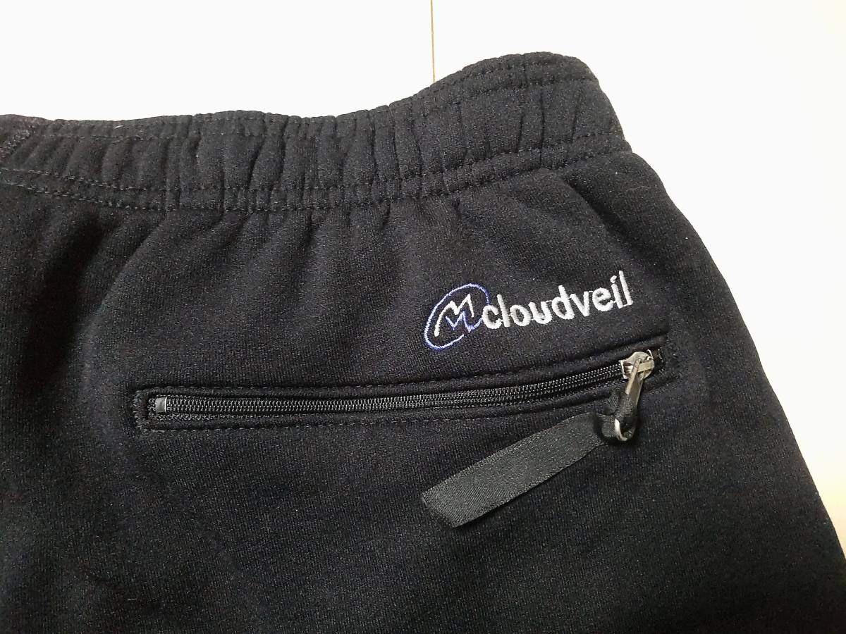 *US made the first period model cloudveil Cloudveil outdoor pants * fleece lining * black color 