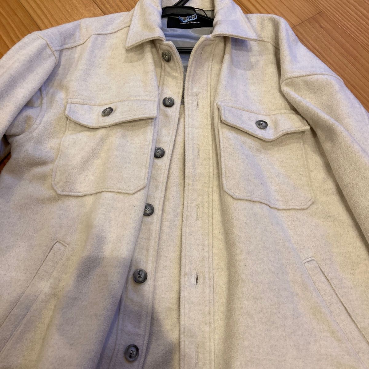 RESOUND CLOTHING リサウンドクロージングのオーバーサイズシルエットのCPOジャケット シャツジャケット