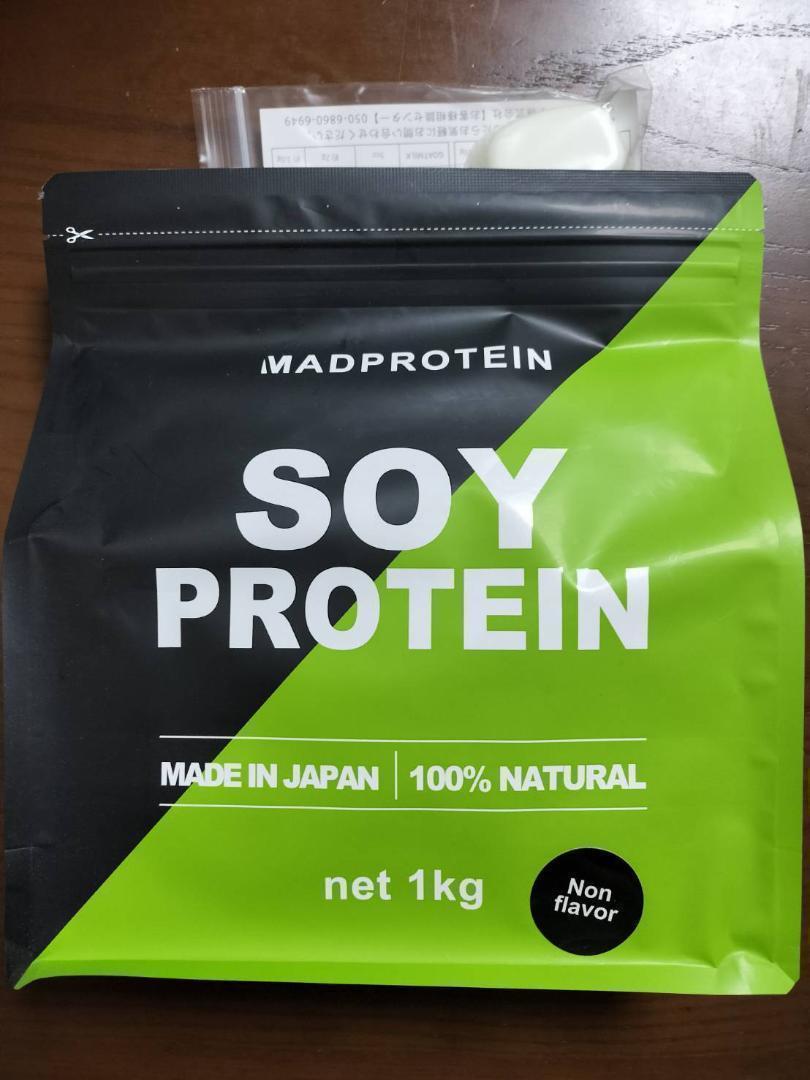 【ノーフレーバー】マッドプロテイン ソイ 1kg MAD PROTEIN_画像2