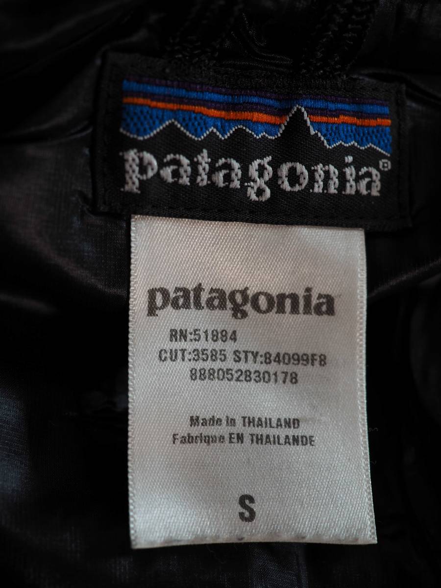 パタゴニア patagonia　ＤＡＳパーカ　ダスパーカ ブラック　サイズＳ_画像6