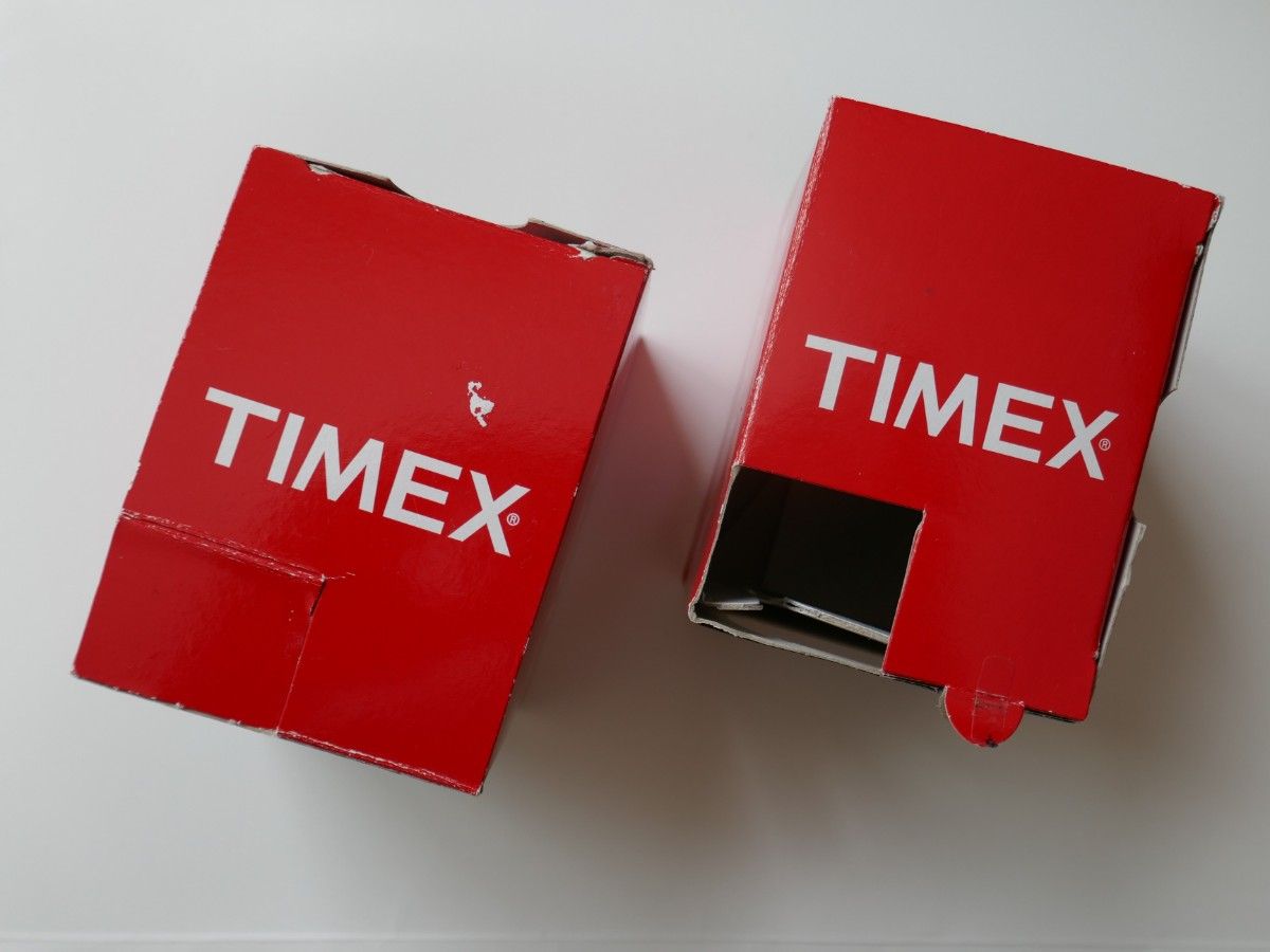 TIMEX　タイメックス　腕時計　空箱　２個　ー　外箱のみです   化粧箱