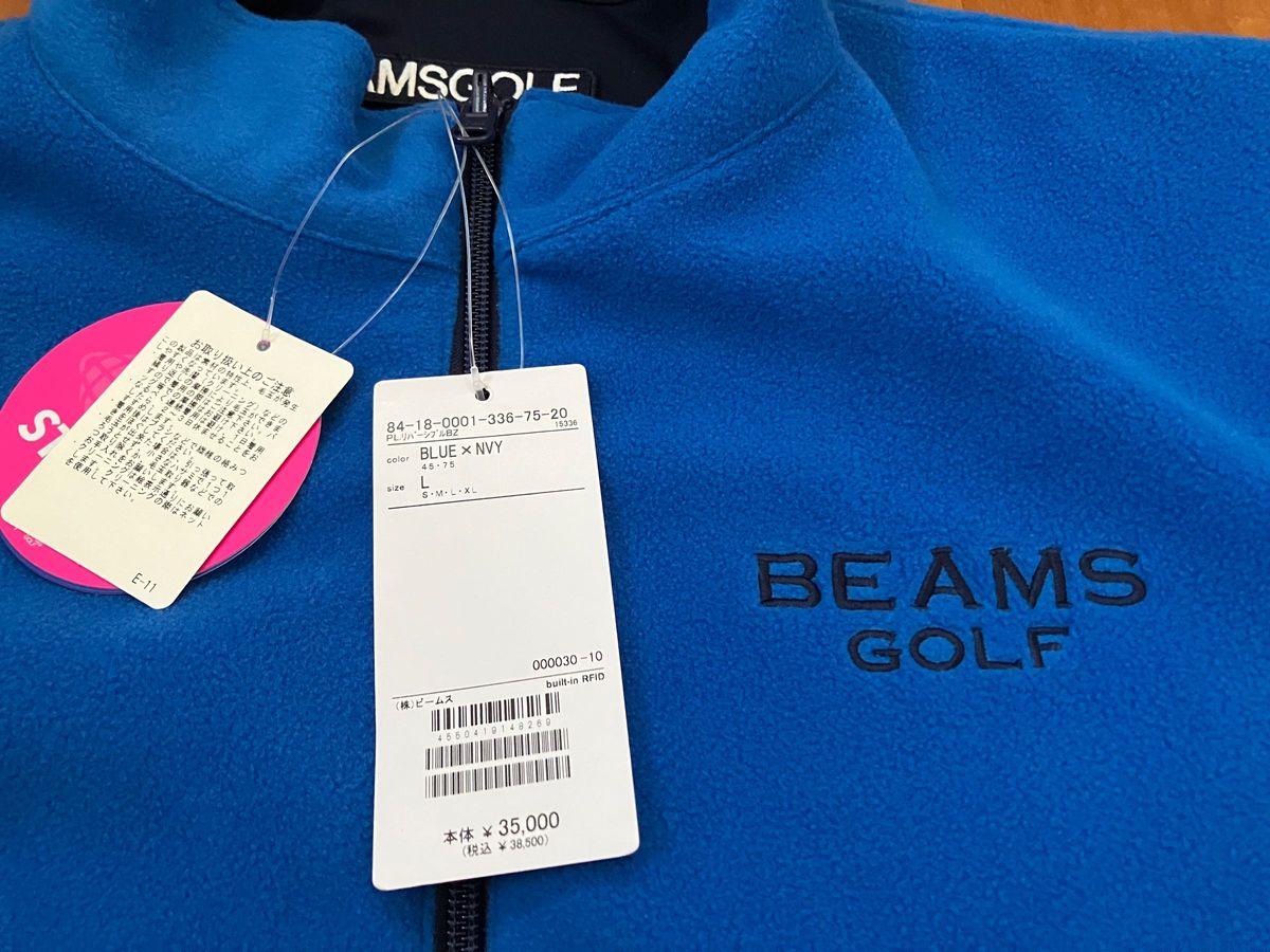 BEAMS GOLF PURPLE LABEL / リバーシブル フリース ジップブルゾン