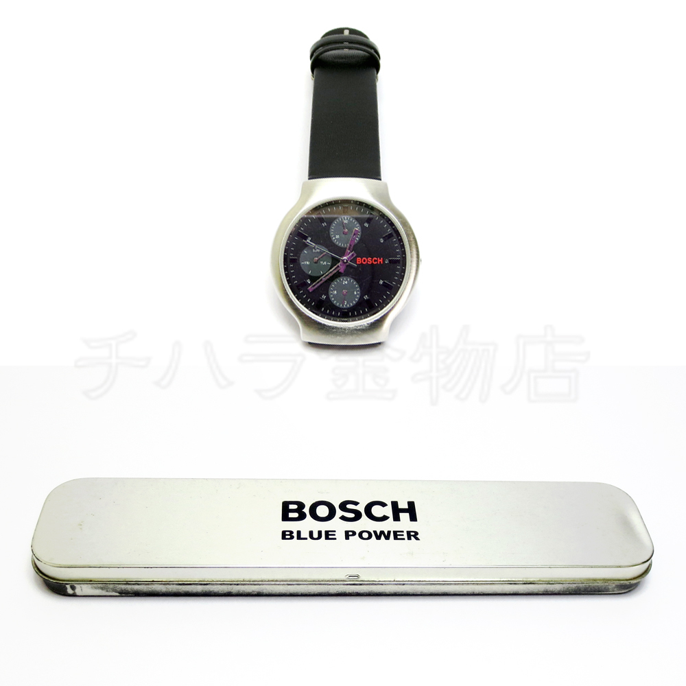 限定品 1点限り BOSCH ボッシュ ロゴ入り クロノウォッチ レターパック・クリックポスト可_商品番号：1010-2943