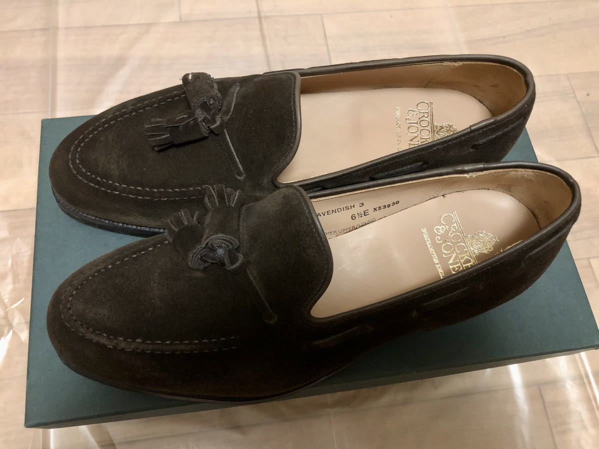 新品未使用 crockett&jones クロケット&ジョーンズ cavendish3 キャ