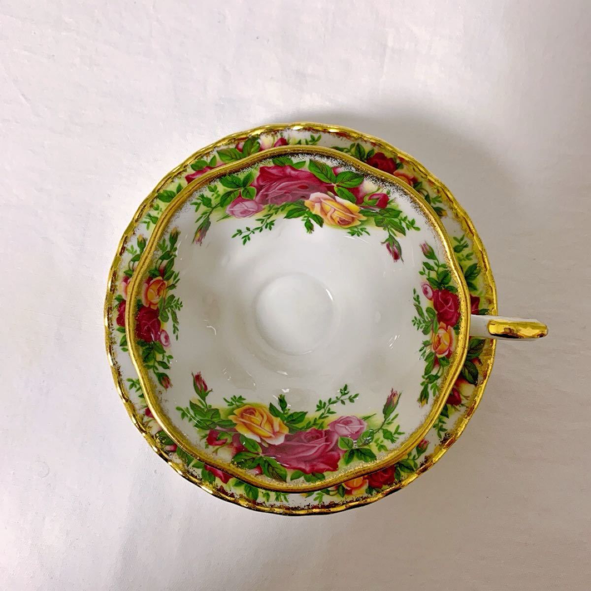 【超希少】ロイヤルアルバート オールドカントリーローズ 豪華　茶器セット　 ティーカップ ROYAL ALBERT COUNTRY