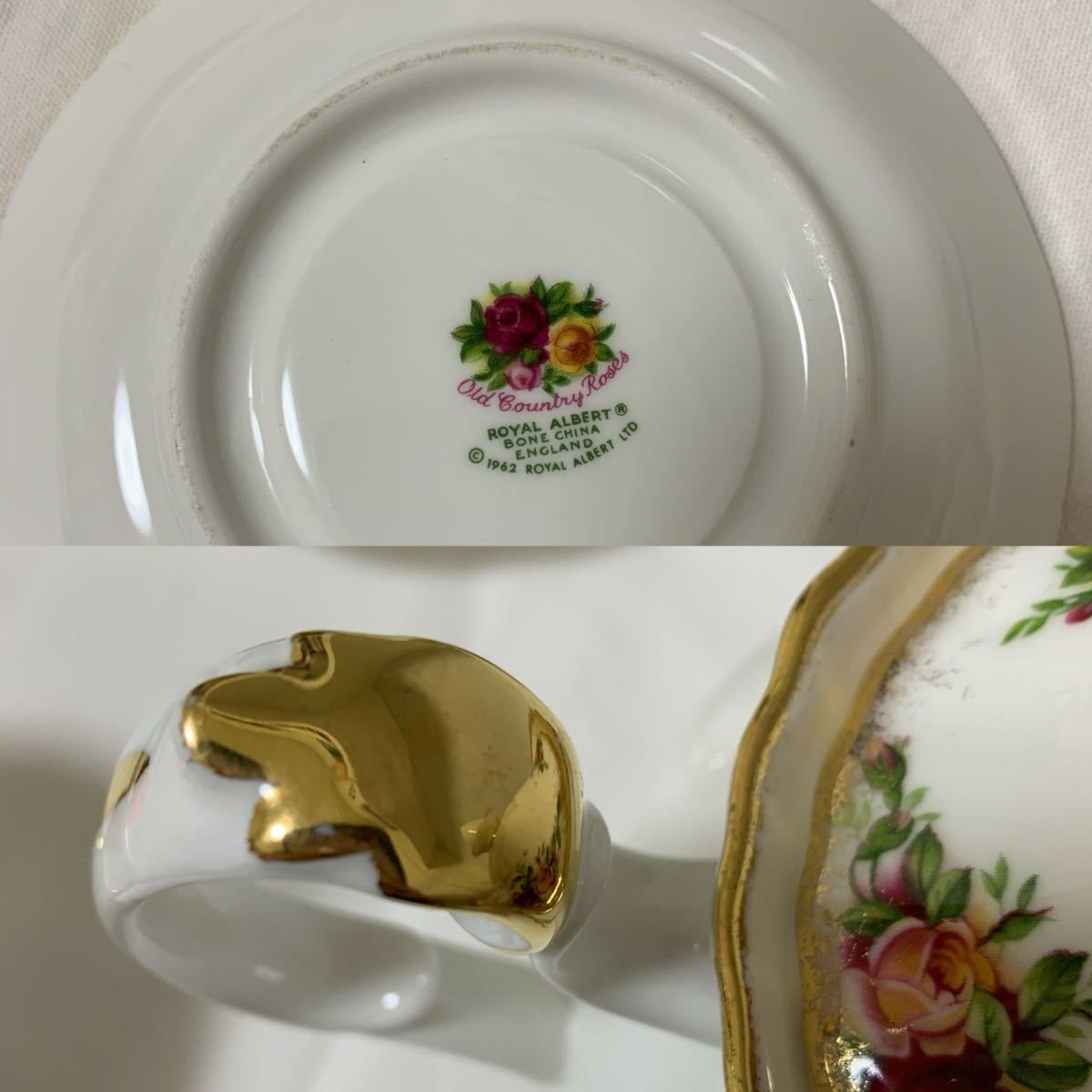 【超希少】ロイヤルアルバート オールドカントリーローズ 豪華　茶器セット　 ティーカップ ROYAL ALBERT COUNTRY