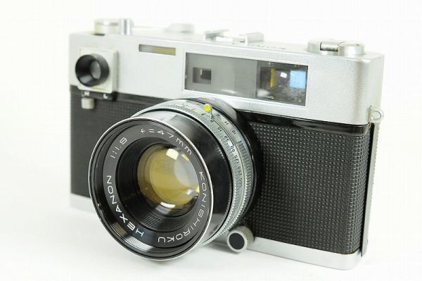 KONICA AUTO S W/ KONISHIROKU HEXANON 1:1.9 47mm 644284 (V173769)_画像1