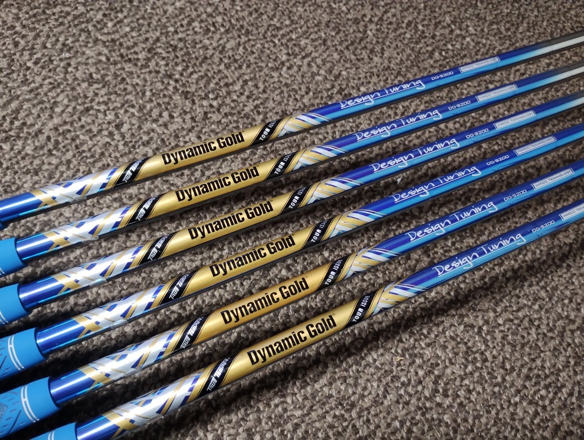 ☆デザインチューニング!!!◆◆ スリクソン SRIXON Z745 6本 #5-Pw DG TOUR ISSUE Design Tuning(S200)☆_画像8