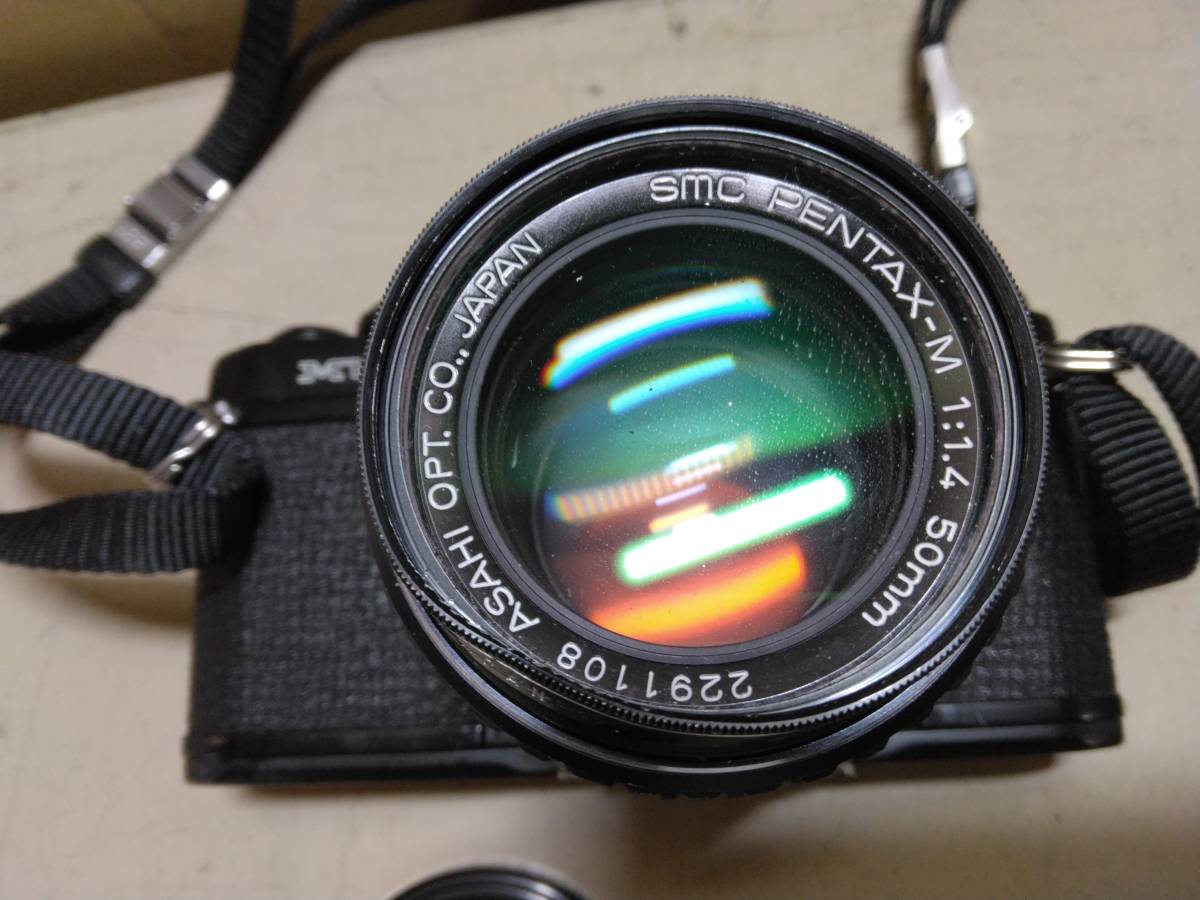 L344・2　現状品　ASAHI PENTAX MV1　1:1.4 50mm　アサヒペンタックス　マニュアルフォーカス一眼レフカメラ　11/24_画像2