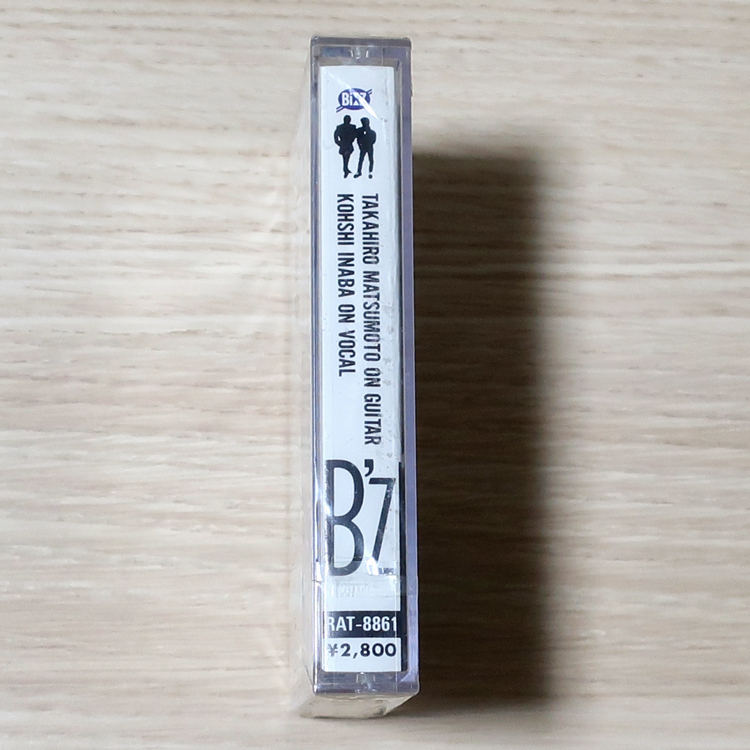 B\'z デビューアルバム カセットテープ 当時物 ミュージックテープ RAT-8861 グッズ アナログ 初期 1988/09/21 09.21 TAPE B\'z デビューアルバム カセットテープ 当時物 ミュージックテープ RAT-8861 グッズ アナログ 初期 1988/09/21 09.21 TAPE