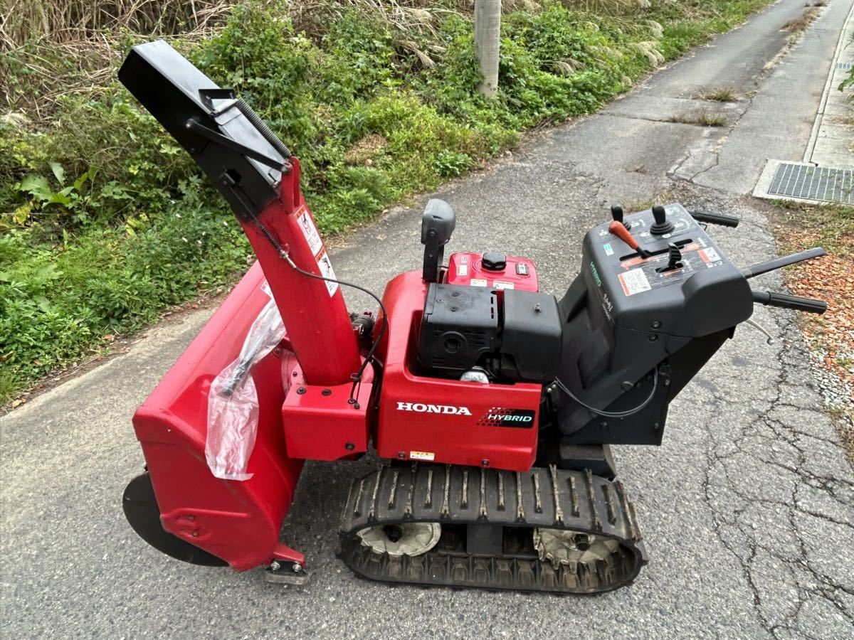 HONDA除雪機HS1390iハイブリッド中古実働品!整備済み!各動作確認 HONDA除雪機HS1390iハイブリッド中古実働品!整備済み!各動作確認