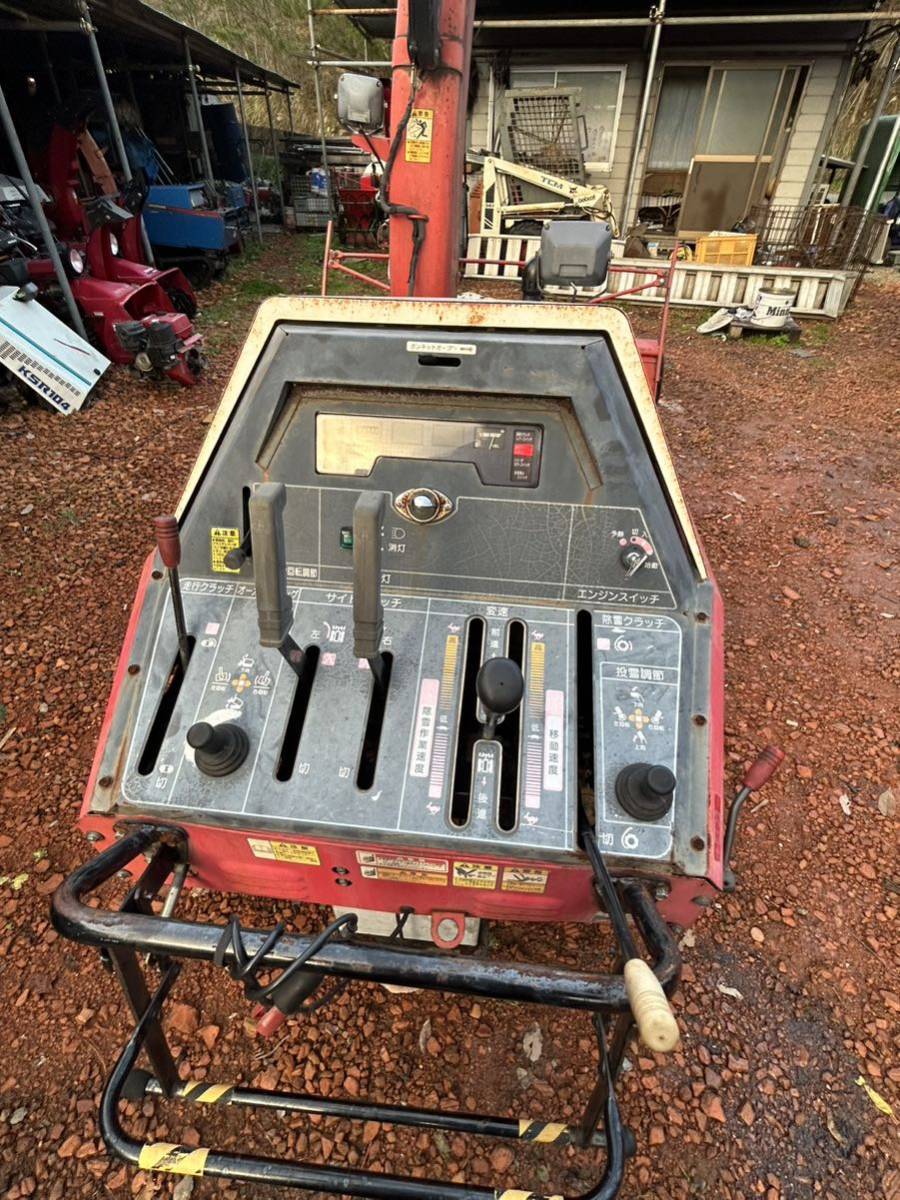  Yanmar snowblower large YSR22203 cylinder water cooling 22 horse power diesel engine service being completed! each operation verification ending! present condition delivery actual thing confirmation warm welcome 