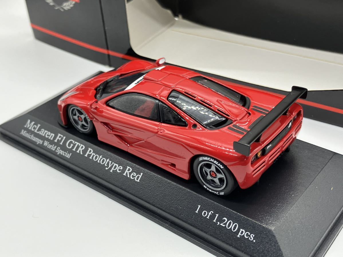 1/43 PMA ミニチャンプス 「ミニチャンプスの世界2005」読者限定モデル McLaren F1 GTR Prototype Red_画像2