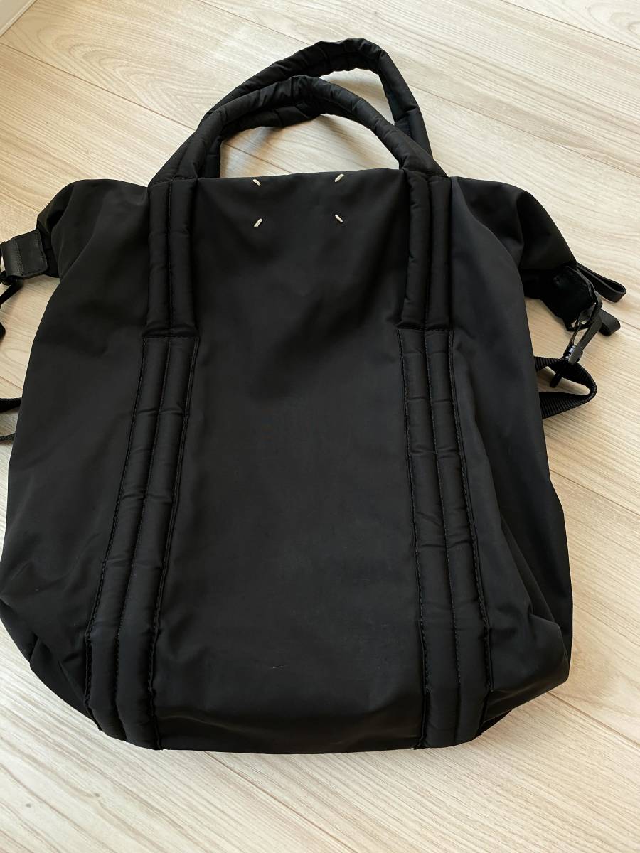 美品 希少 マルジェラ black セーラーバッグ トート ショルダー 2way