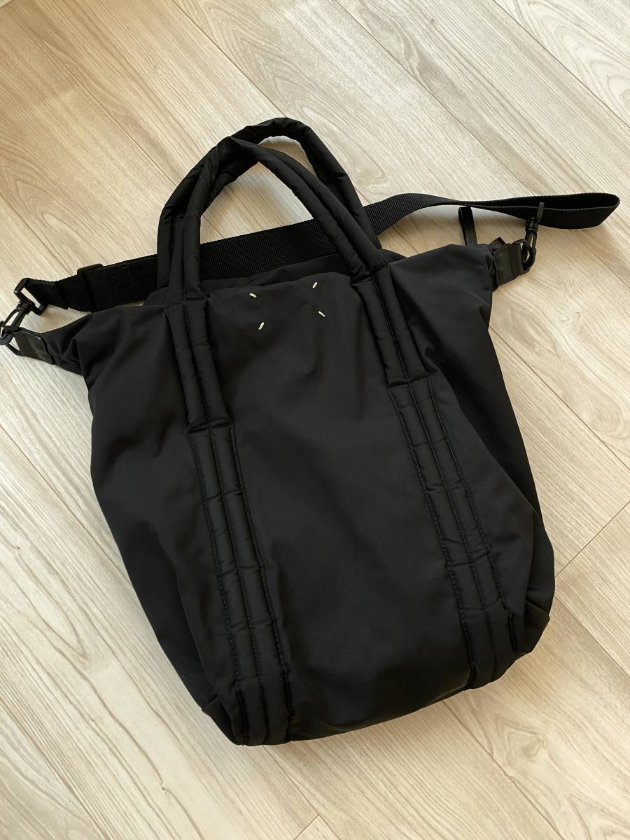 3日間限定価格 】美品 希少 マルジェラ black セーラーバッグ 3日間限定価格 】美品 希少 マルジェラ black セーラーバッグ