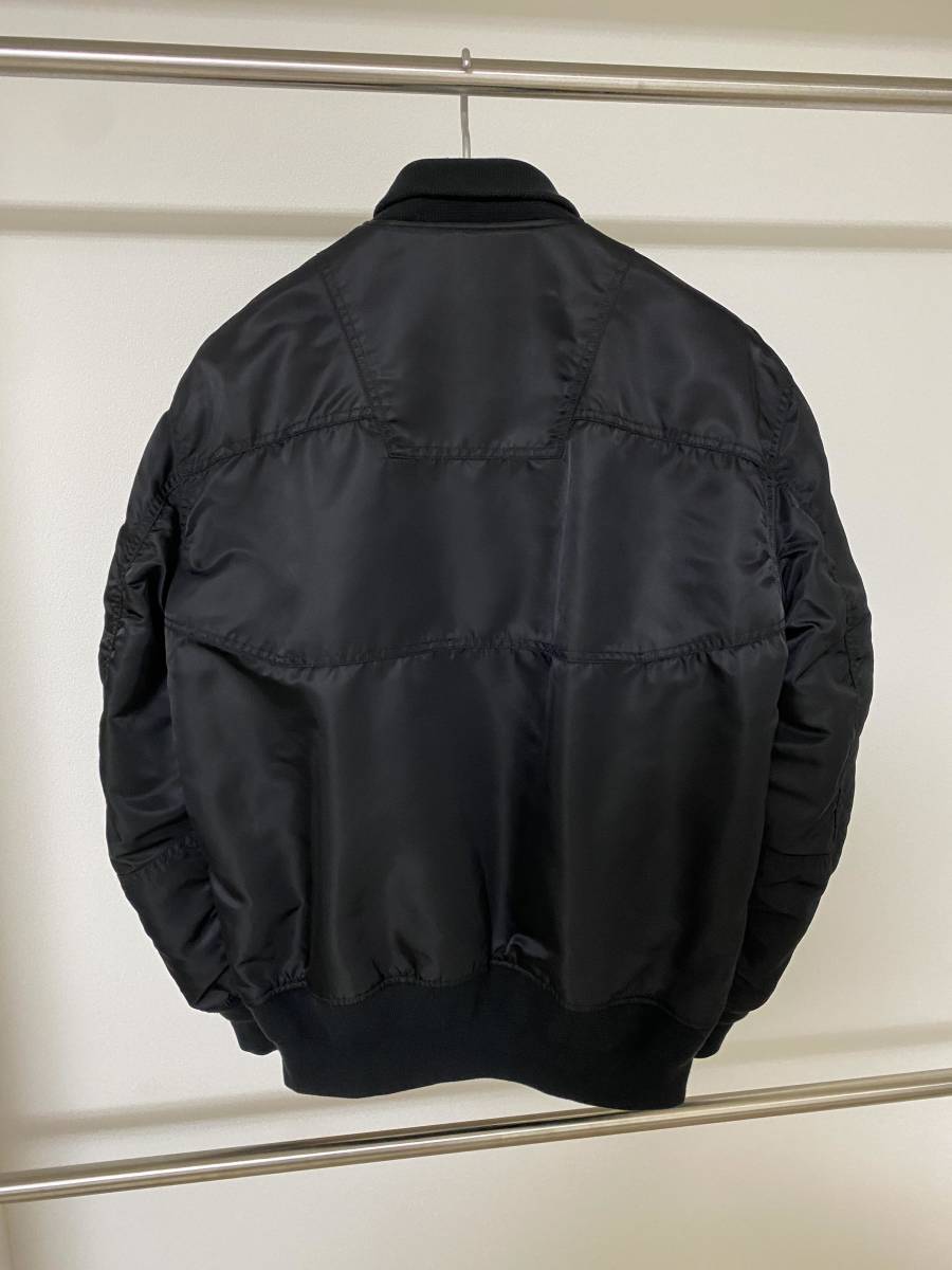 【３日間限定価格！】美品　希少　sacai MA-1 JACKET サカイ　ジャケット　ブルゾン　ブラック　サイズ1　コモリ　オーラリー　マルジェラ_画像5