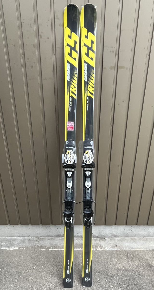 【新品】オガサカ(OGASAKA) TRIUN GS-35 スキー板 190cm RC600FL プレート付き ビンディング HEAD
