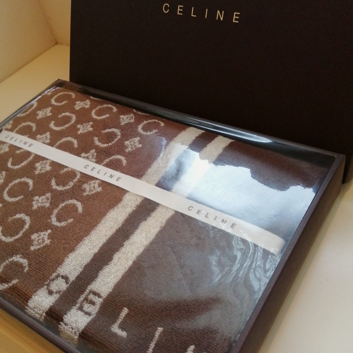 ♪【新品未使用】CELINE セリーヌ バスタオル♪