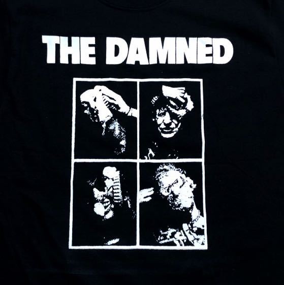 ☆新品☆The Damned ザ・ダムド パンク バンド Tシャツ Sサイズ(検)666 ライダース Sex Pistols The Clash セディショナリーズ #1_画像1