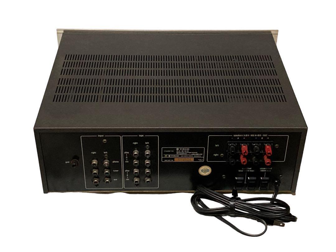 TRIO トリオ アンプ model KA-6100 昭和レトロ オーディオ TRIO トリオ アンプ model KA-6100 昭和レトロ オーディオ
