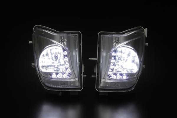 限定3 20系 前期 IS250/IS350 LED ポジション付 フォグランプ クリア/白光 純正交換式_画像3