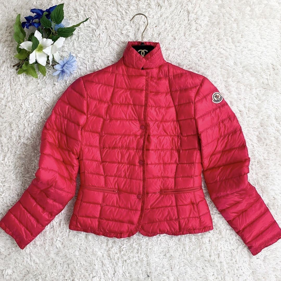 極美品》国内正規品 MONCLER モンクレール LIZA ワッペン ライトダウン