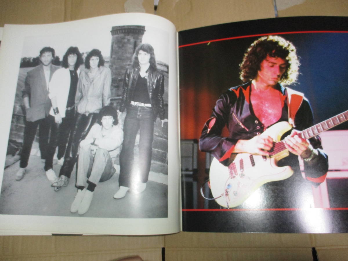 ツアー・パンフレット　レインボー　Rainbow　リッチー・ブラックモア Ritchie Blackmore　JAPAN TOUR 1984年　_画像3